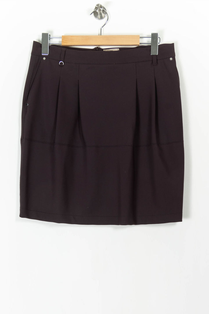 Jupe Courte Violette - Taille XL/42 de la marque Indies | PARAD105921 - Vendu par Paradigme - Image 2