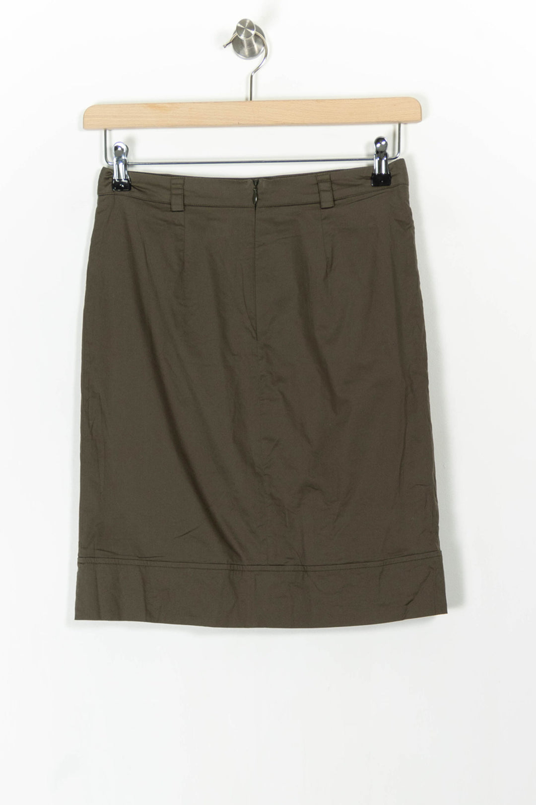 Jupe Droite Verte - Taille S/36 de la marque Caroll | PARAD105922 - Vendu par Paradigme - Image 4