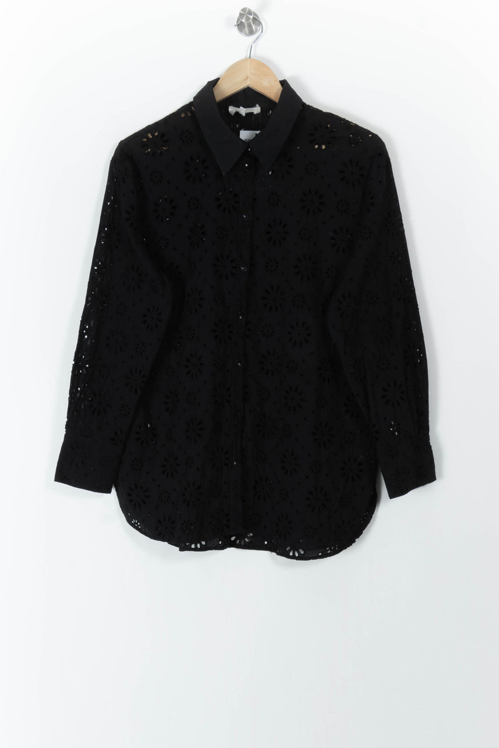 Chemise Brodée Noire - Taille L/40 de la marque Grace & Mila | PARAD105925 - Vendu par Paradigme - Image 2