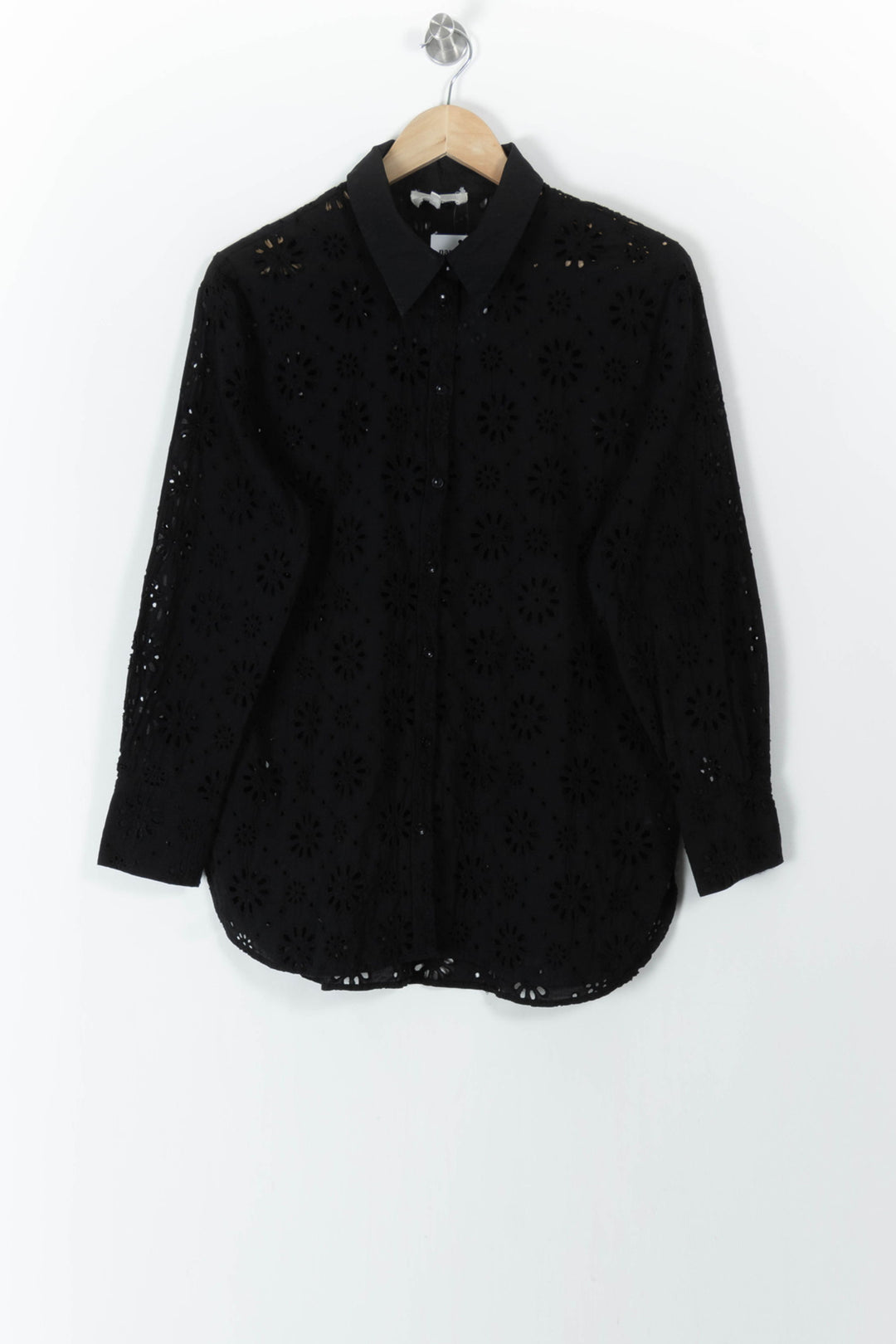 Chemise Brodée Noire - Taille L/40 de la marque Grace & Mila | PARAD105925 - Vendu par Paradigme - Image 2