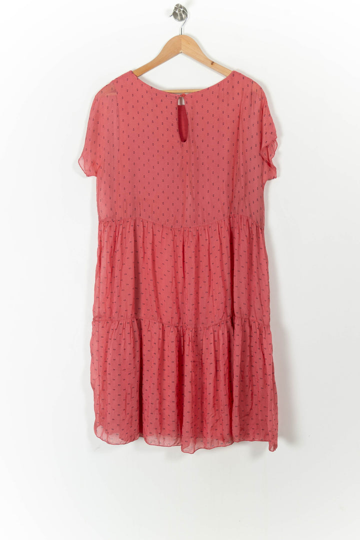 Robe Rose - Taille L/40 de la marque La Fée Maraboutée | PARAD105926 - Vendu par Paradigme - Image 4