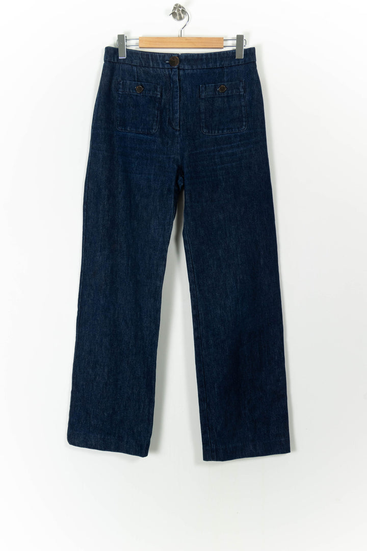 Jean Bleu - Taille XL/42 de la marque Sézane | PARAD105932 - Vendu par Paradigme - Image 2