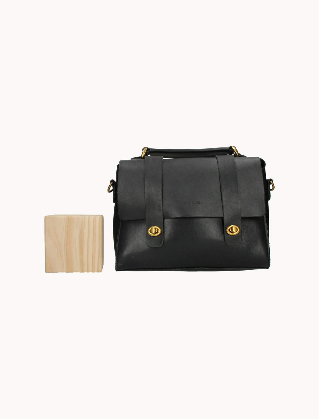 Sac Cartable Noir - Taille T.U. de la marque Nat & Nin | PARAD105934 - Vendu par Paradigme - Image 3
