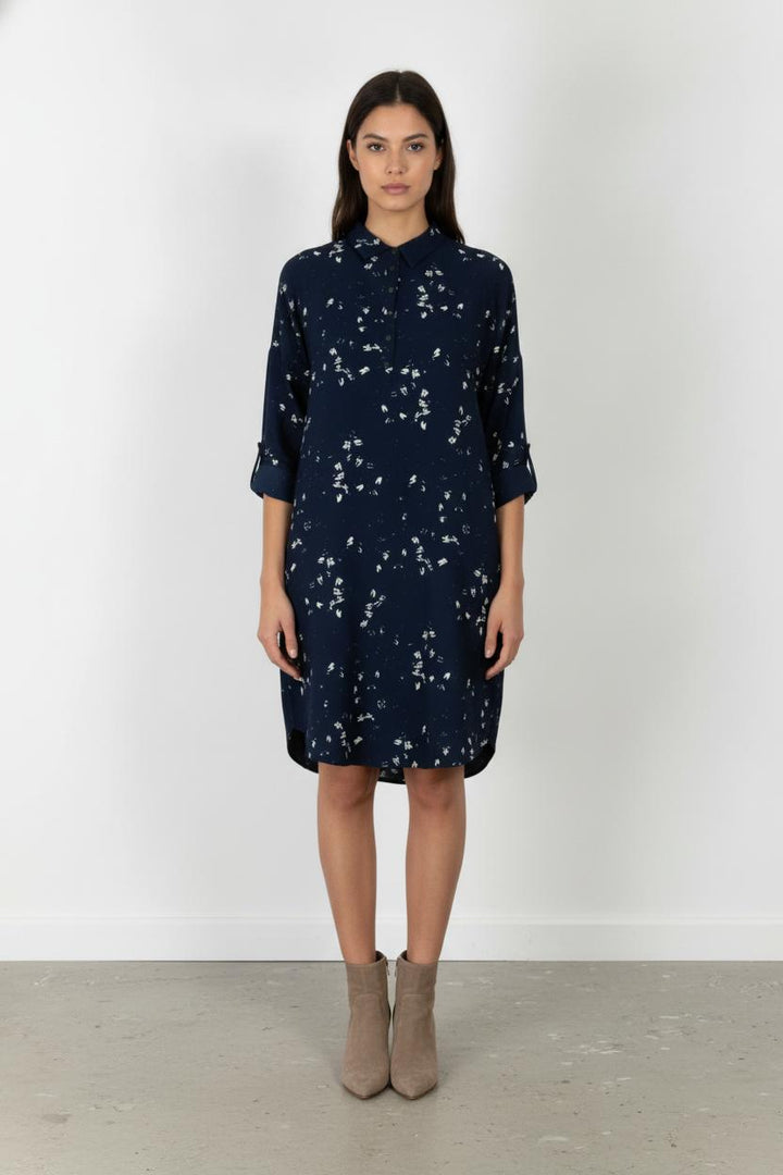 Robe Chemise Bleue et Blanche - Taille M/38 de la marque Suncoo | PARAD105939 - Vendu par Paradigme - Image 1