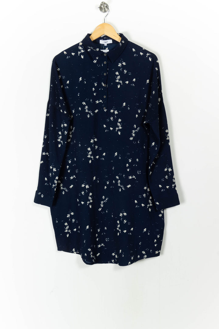 Robe Chemise Bleue et Blanche - Taille M/38 de la marque Suncoo | PARAD105939 - Vendu par Paradigme - Image 2