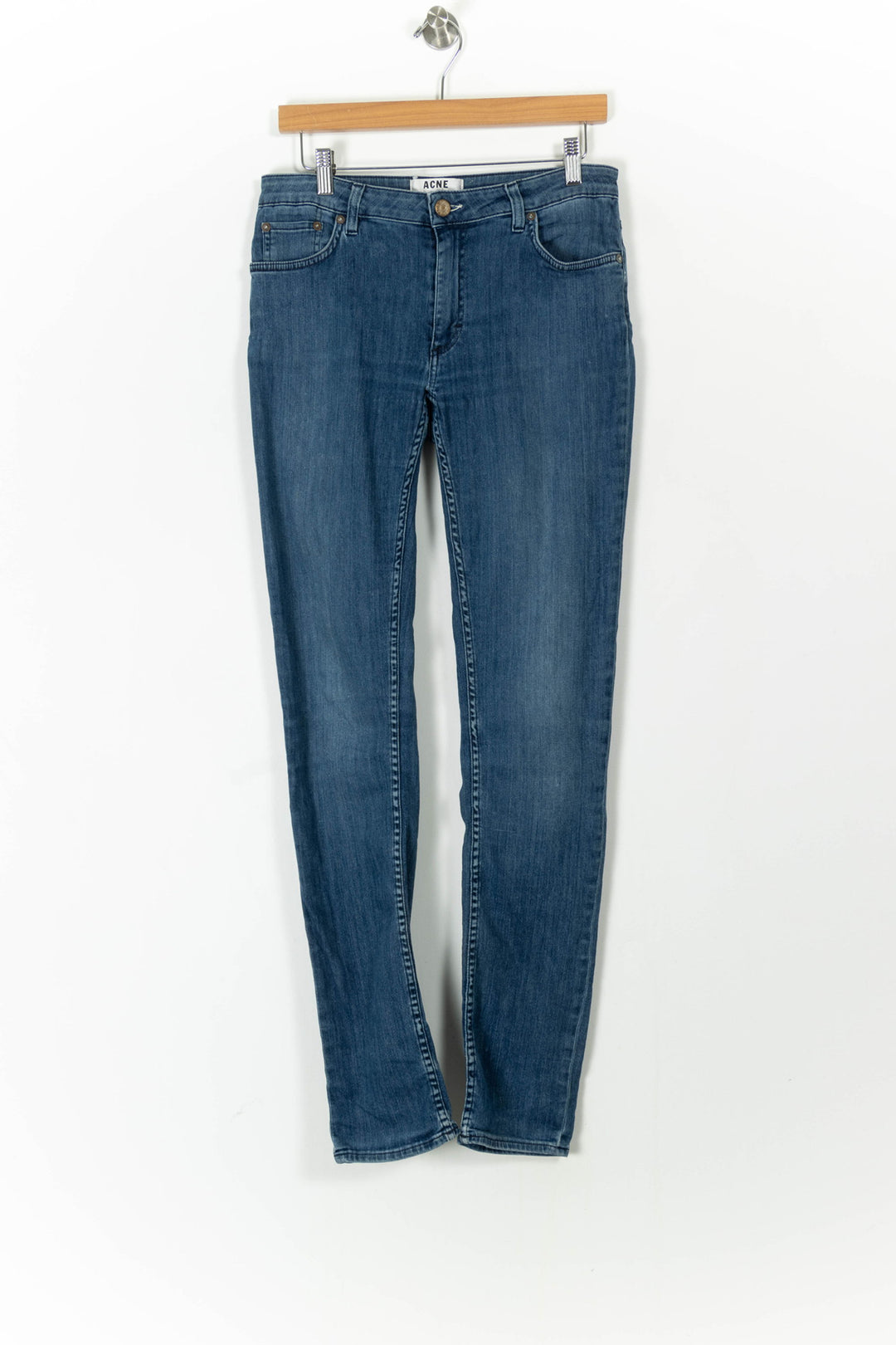 Jean Skinny Bleu - Taille XS/34 de la marque Acne Studios | PARAD105940 - Vendu par Paradigme - Image 2