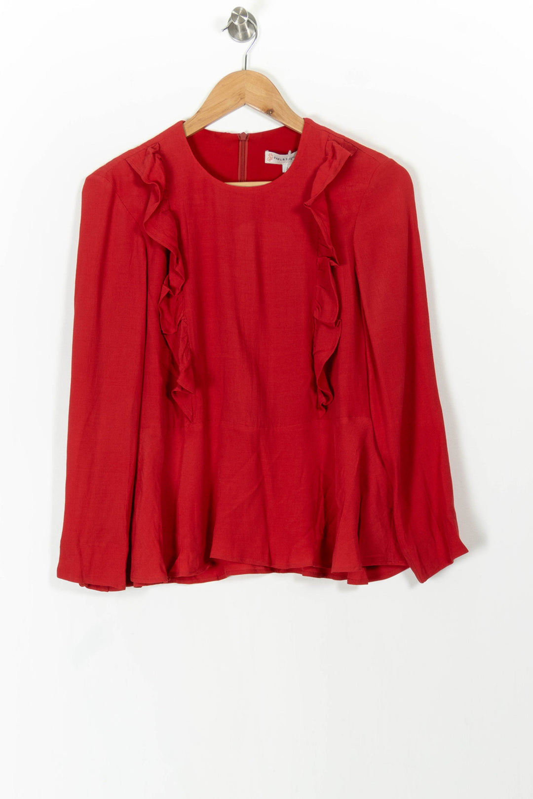 Blouse Rouge - Taille M/38 de la marque Paul & Joe Sister | PARAD105943 - Vendu par Paradigme - Image 2