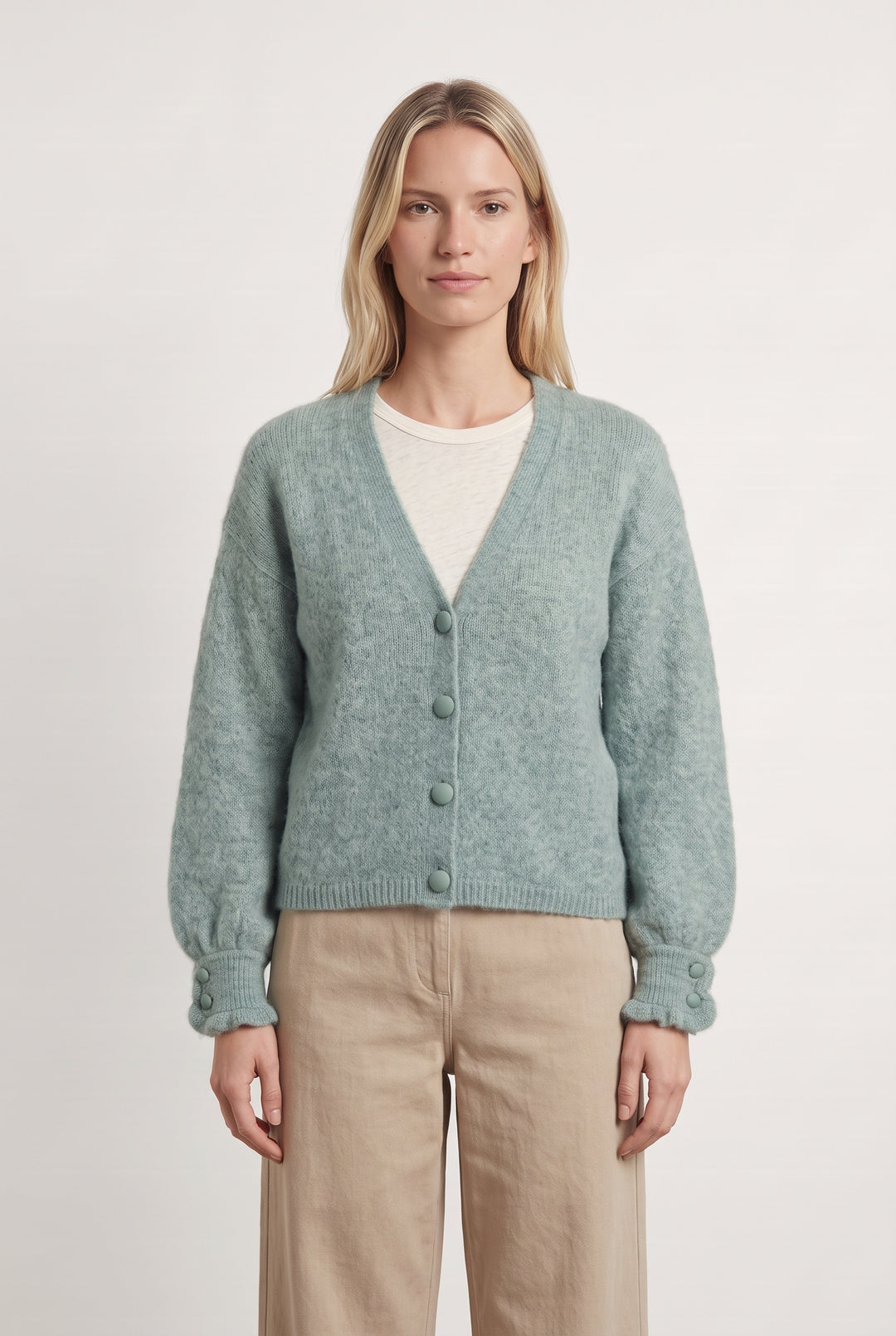 Cardigan Bleu - Taille XS/34 de la marque Sézane | PARAD105956 - Vendu par Paradigme - Image 1
