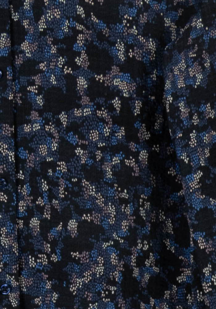 Chemise Bleue et Noire - Taille M/38 de la marque Sessùn | PARAD105960 - Vendu par Paradigme - Image 3