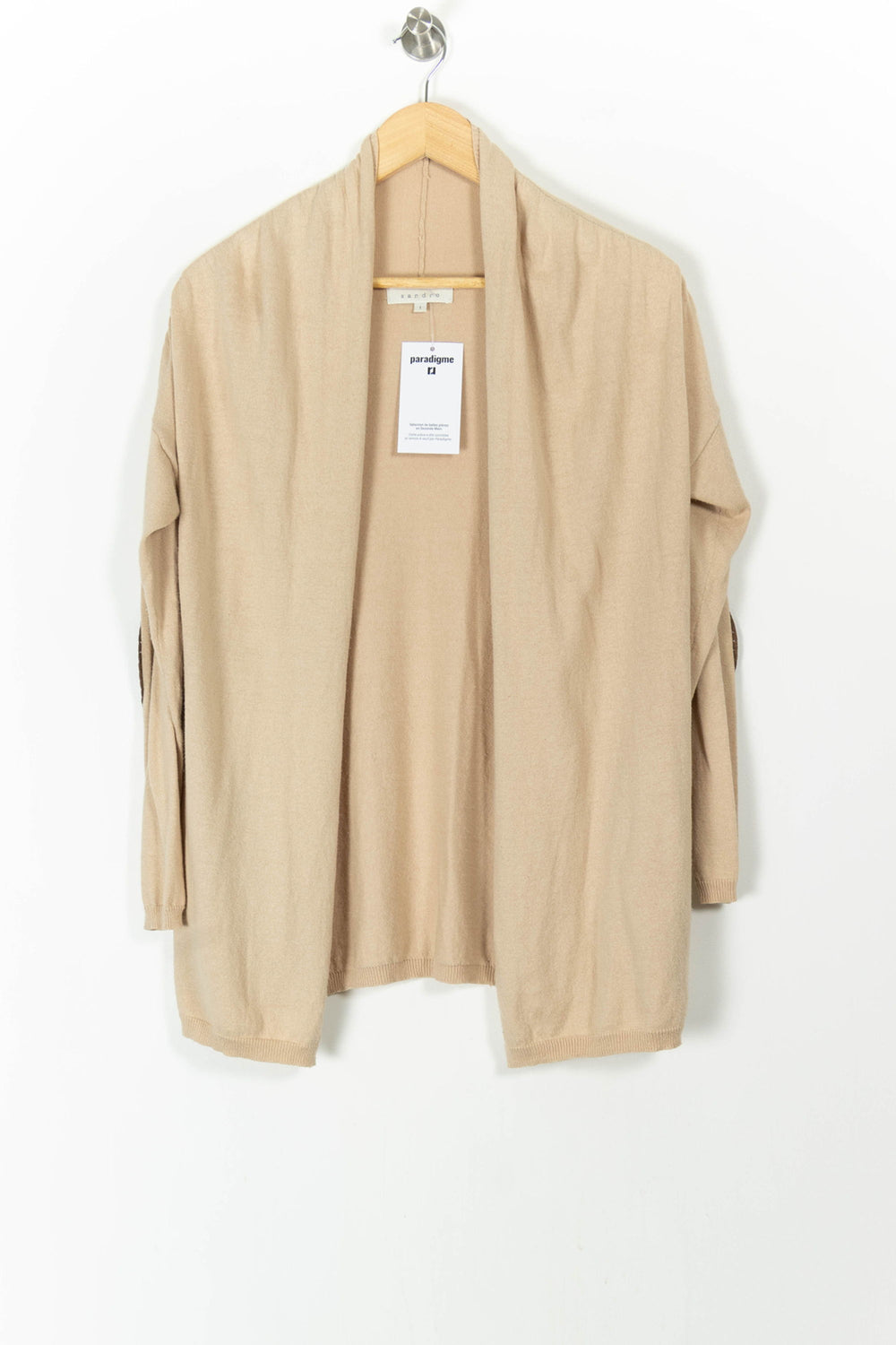 Cardigan Beige - Taille T.U. de la marque Sandro | PARAD105968 - Vendu par Paradigme - Image 2
