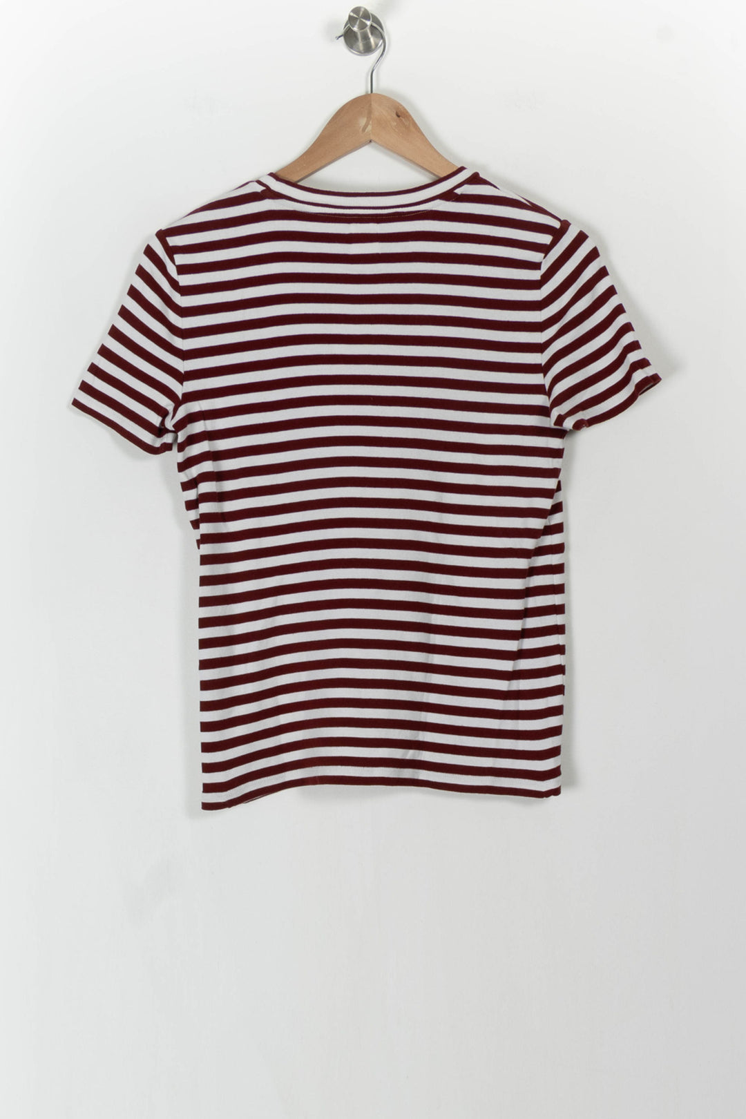 Marinière Bordeaux et Blanche - Taille XS/34 de la marque Des petits hauts | PARAD105974 - Vendu par Paradigme - Image 4