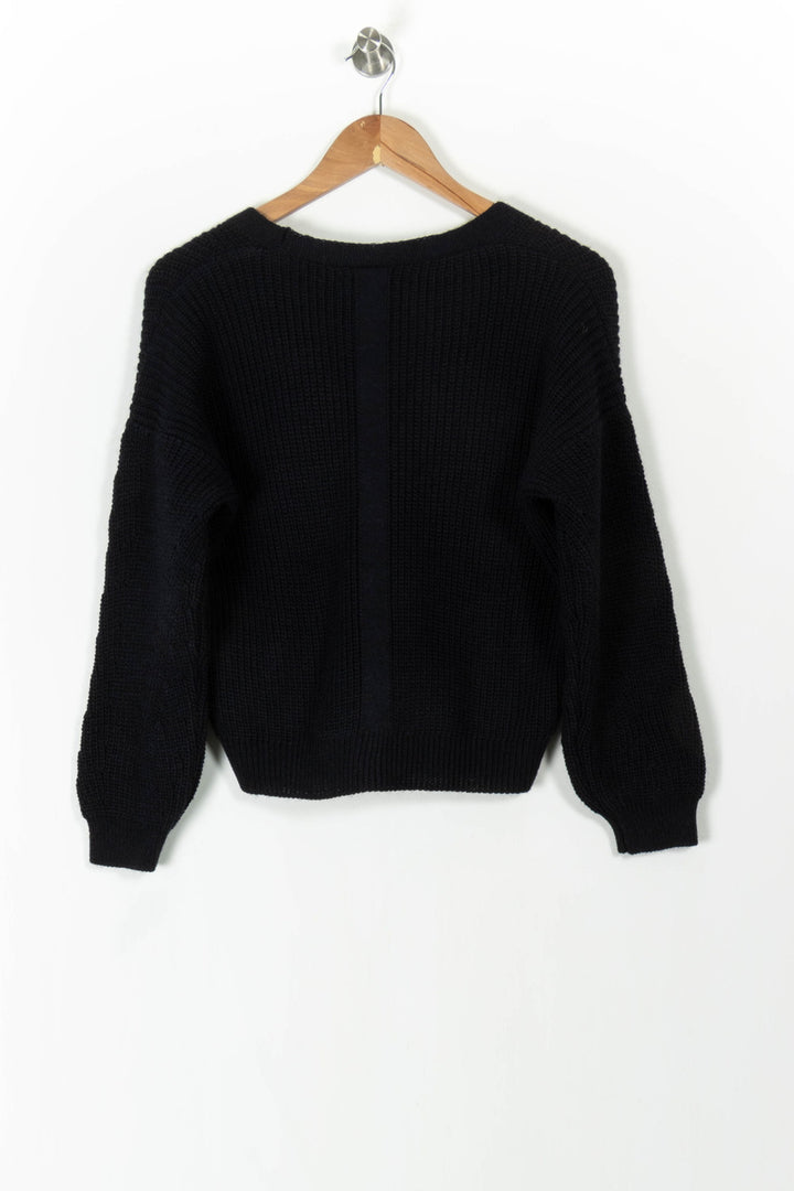 Cardigan Bleu - Taille L/40 de la marque La Fée Maraboutée | PARAD105975 - Vendu par Paradigme - Image 4
