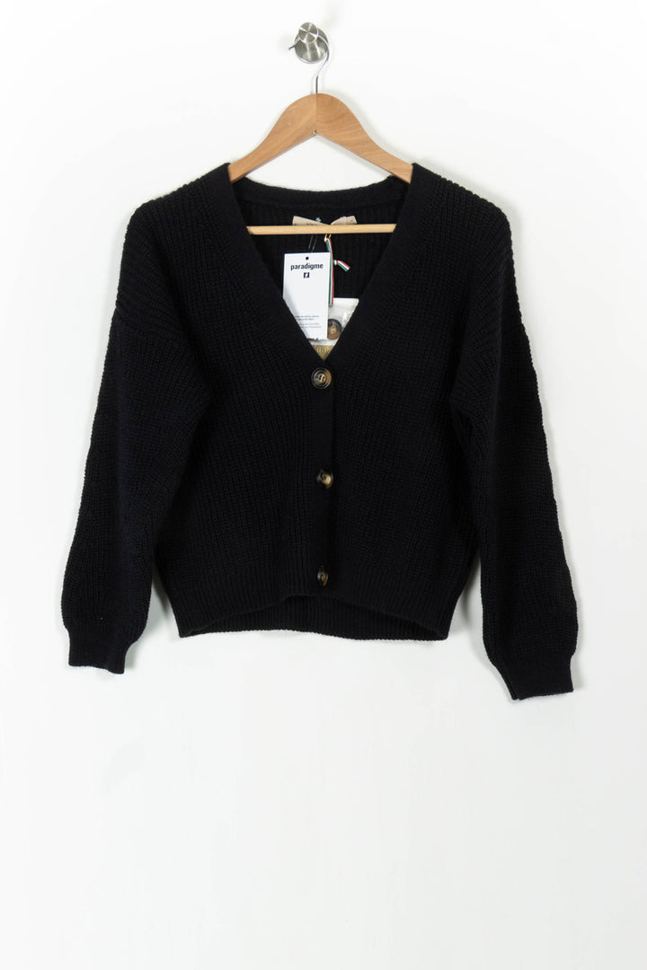 Cardigan Bleu - Taille L/40 de la marque La Fée Maraboutée | PARAD105975 - Vendu par Paradigme - Image 2