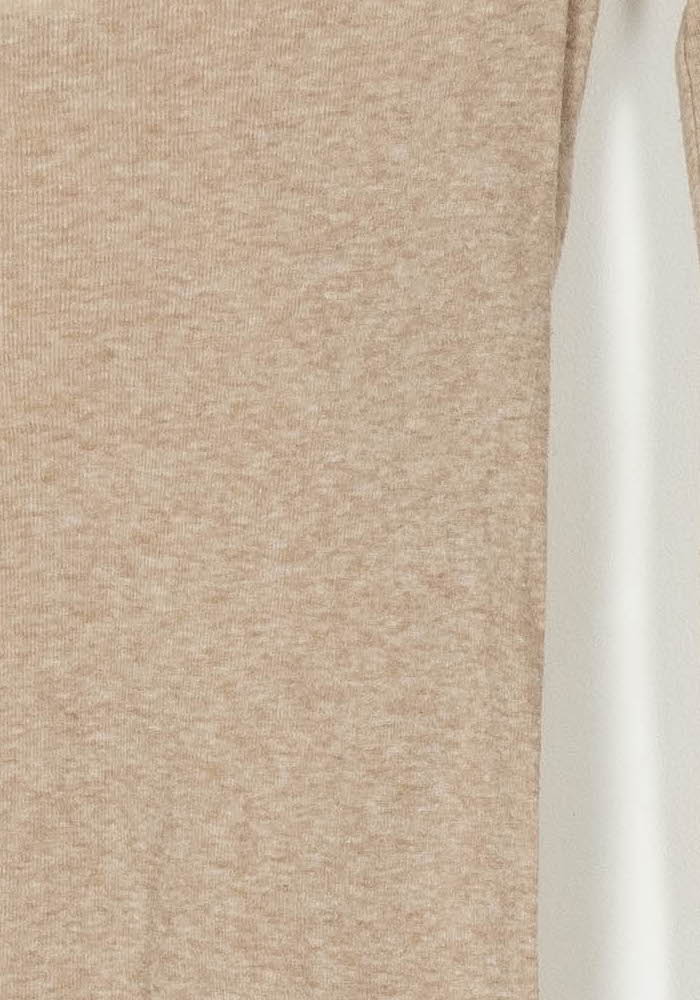 Tee-shirt manches longues beige - Taille S/36 de la marque American Vintage | PARAD105977 - Vendu par Paradigme - Image 3
