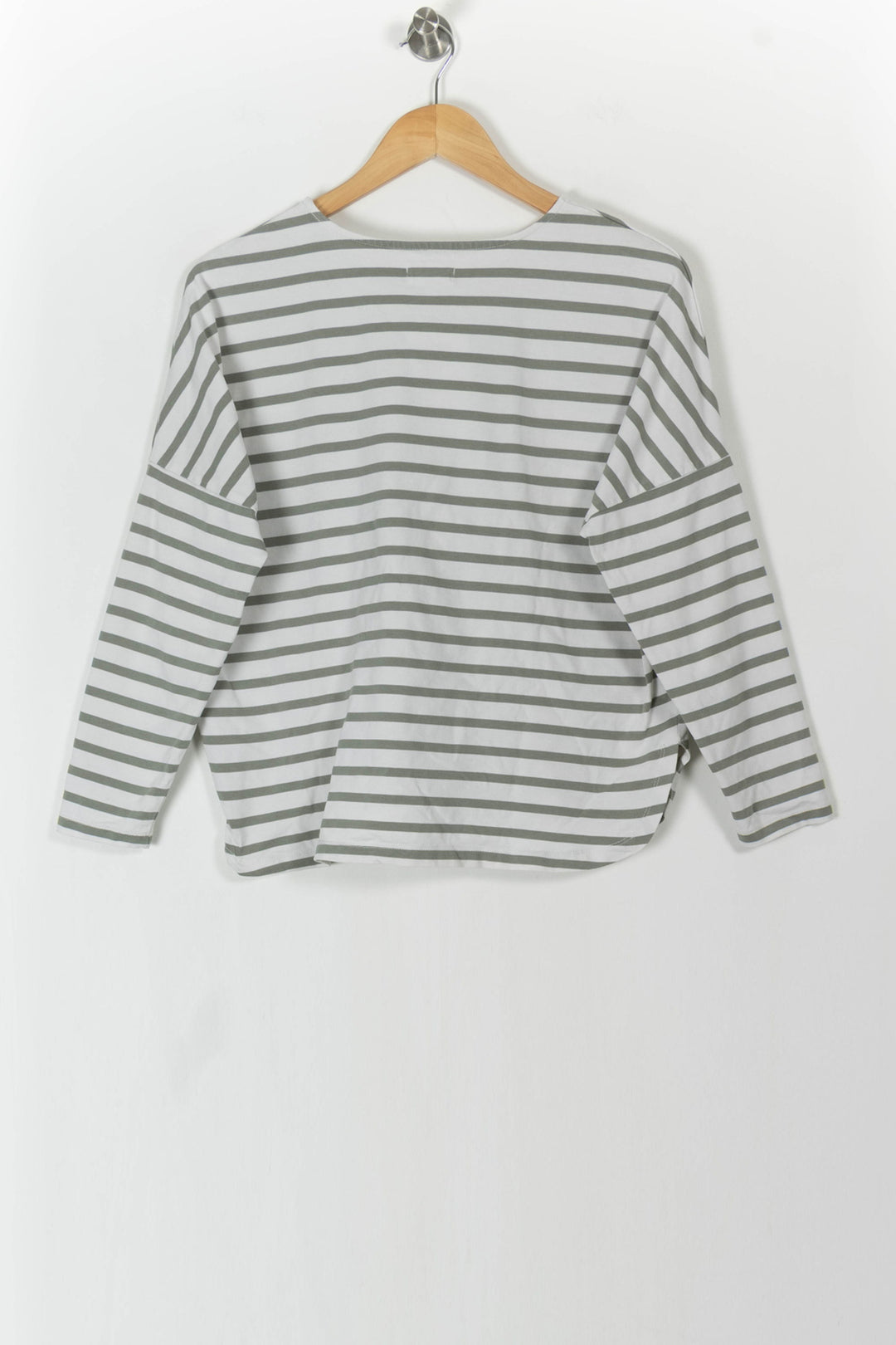 Marinière Blanche et Grise - Taille XS/34 de la marque Des petits hauts | PARAD105980 - Vendu par Paradigme - Image 4
