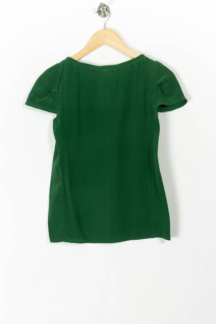 Blouse Verte - Taille S/36 de la marque Maje | PARAD105983 - Vendu par Paradigme - Image 4