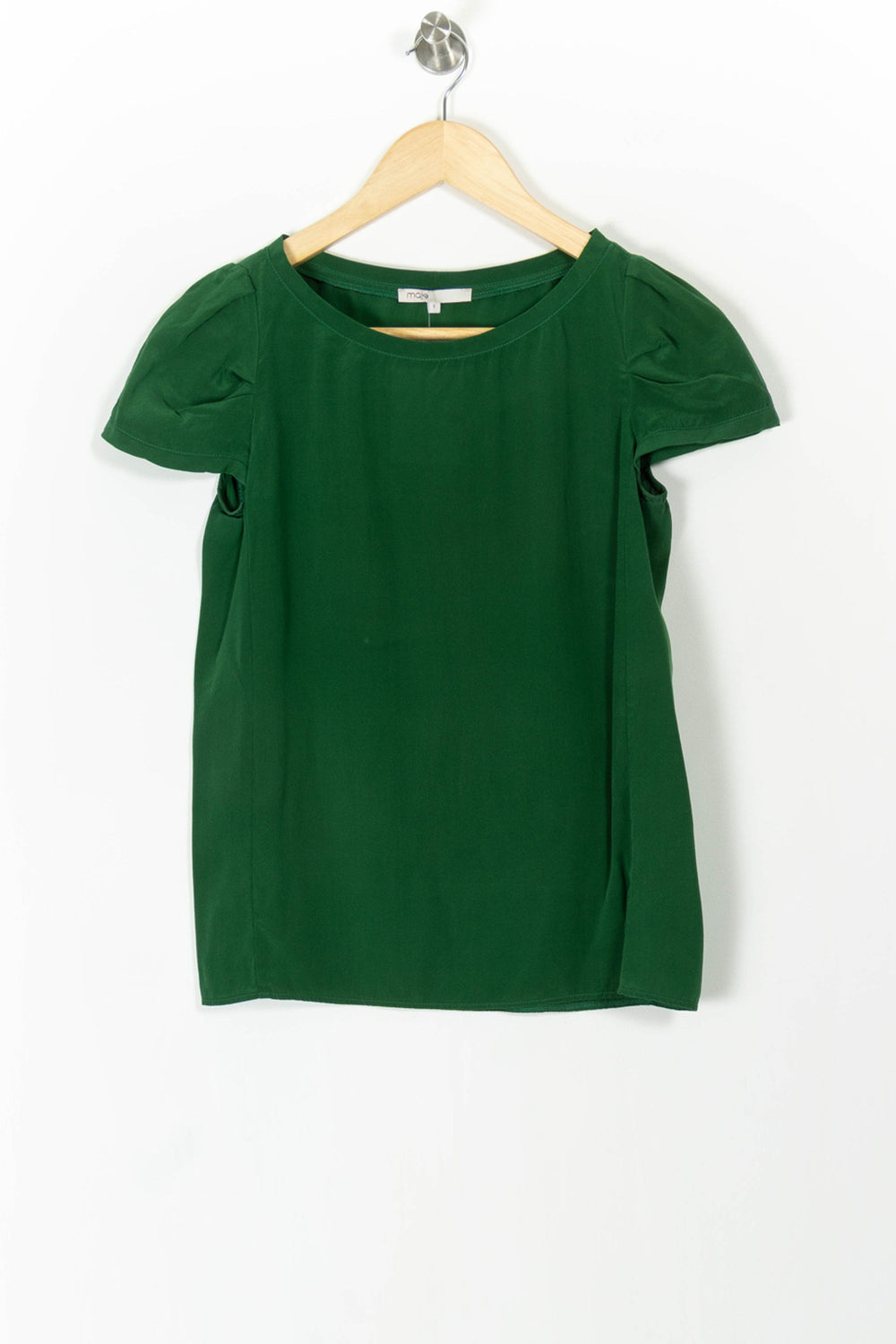 Blouse Verte - Taille S/36 de la marque Maje | PARAD105983 - Vendu par Paradigme - Image 2