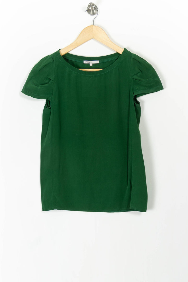 Blouse Verte - Taille S/36 de la marque Maje | PARAD105983 - Vendu par Paradigme - Image 2