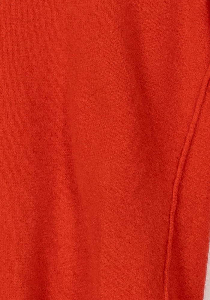 Pull Rouge - Taille S/36 de la marque Claudie Pierlot | PARAD105984 - Vendu par Paradigme - Image 3