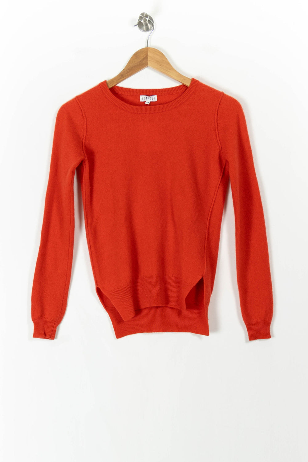 Pull Rouge - Taille S/36 de la marque Claudie Pierlot | PARAD105984 - Vendu par Paradigme - Image 2