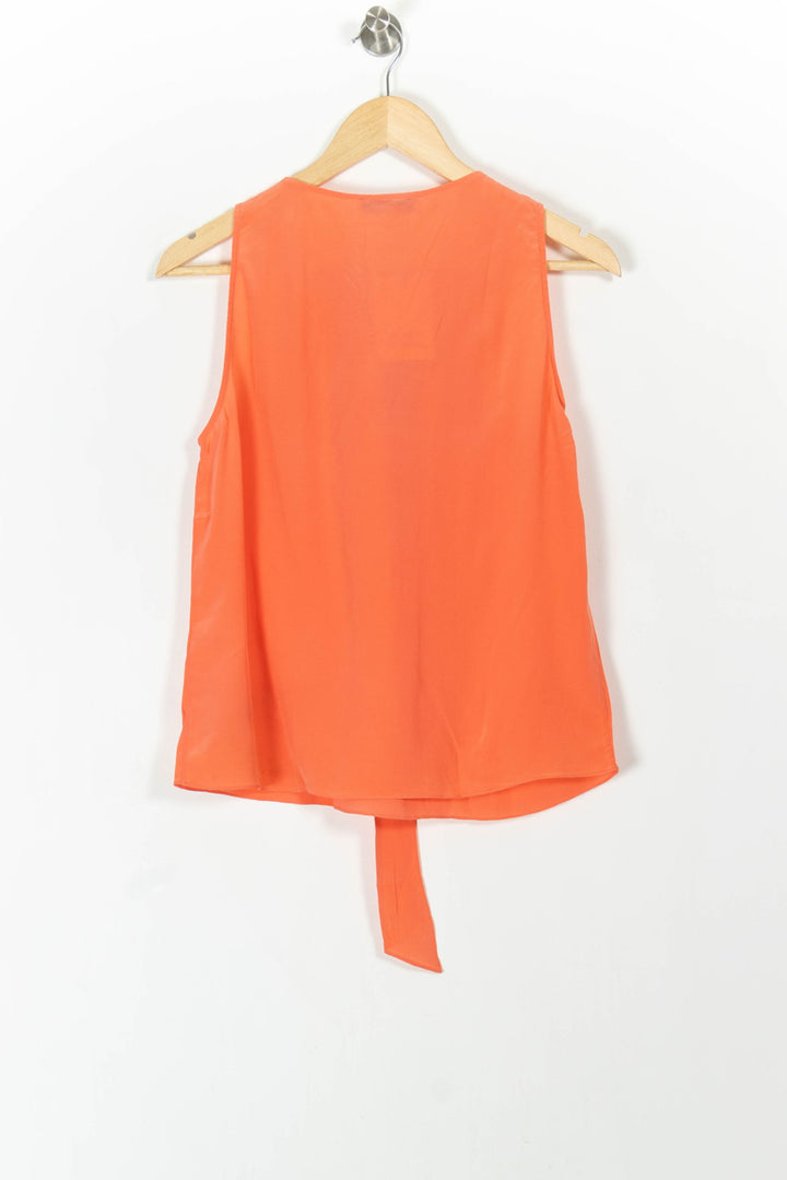 Blouse Orange - Taille S/36 de la marque Sandro | PARAD105985 - Vendu par Paradigme - Image 4