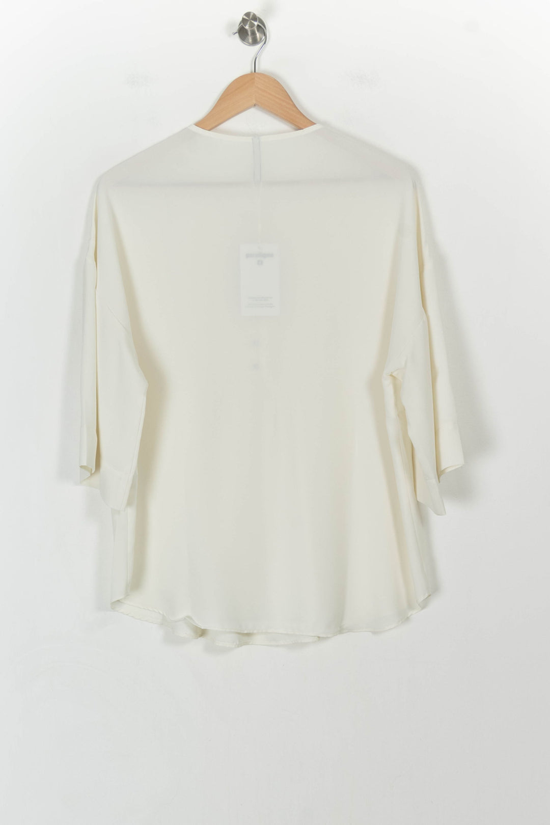 Blouse Blanche - Taille L/40 de la marque Indies | PARAD105986 - Vendu par Paradigme - Image 4