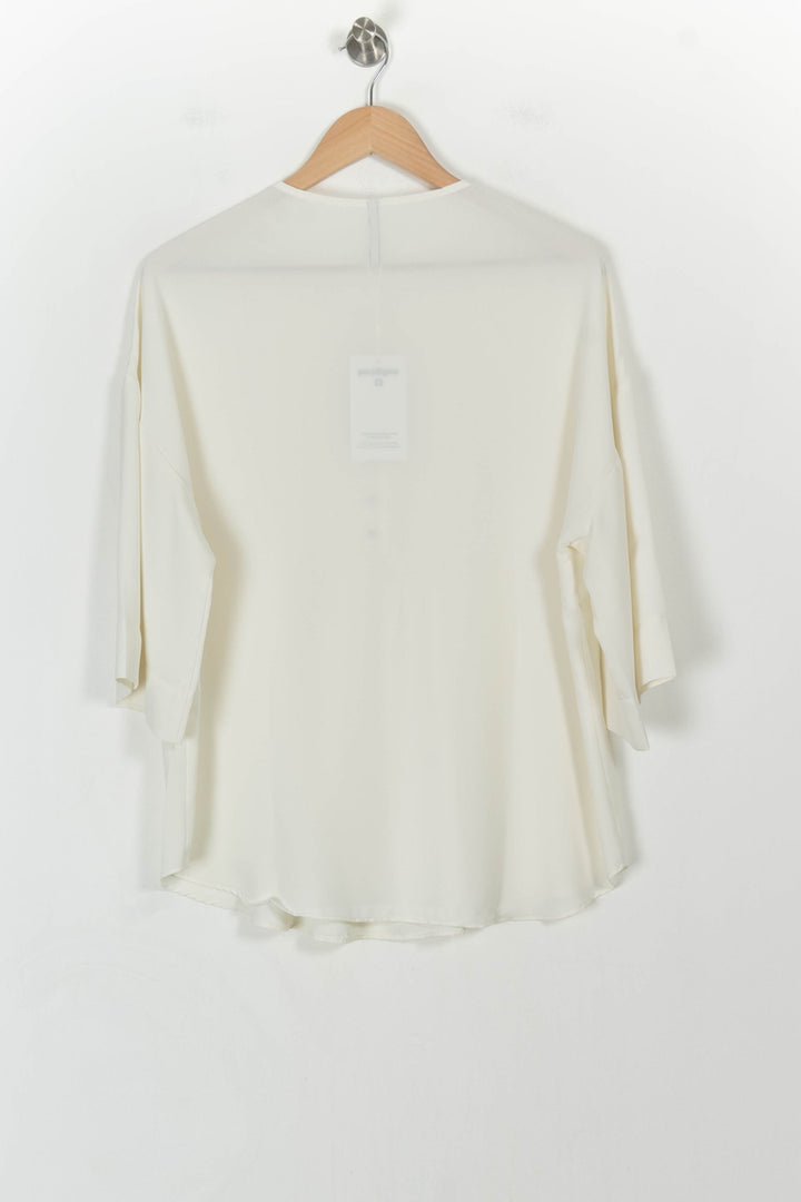 Blouse Blanche - Taille L/40 de la marque Indies | PARAD105986 - Vendu par Paradigme - Image 4