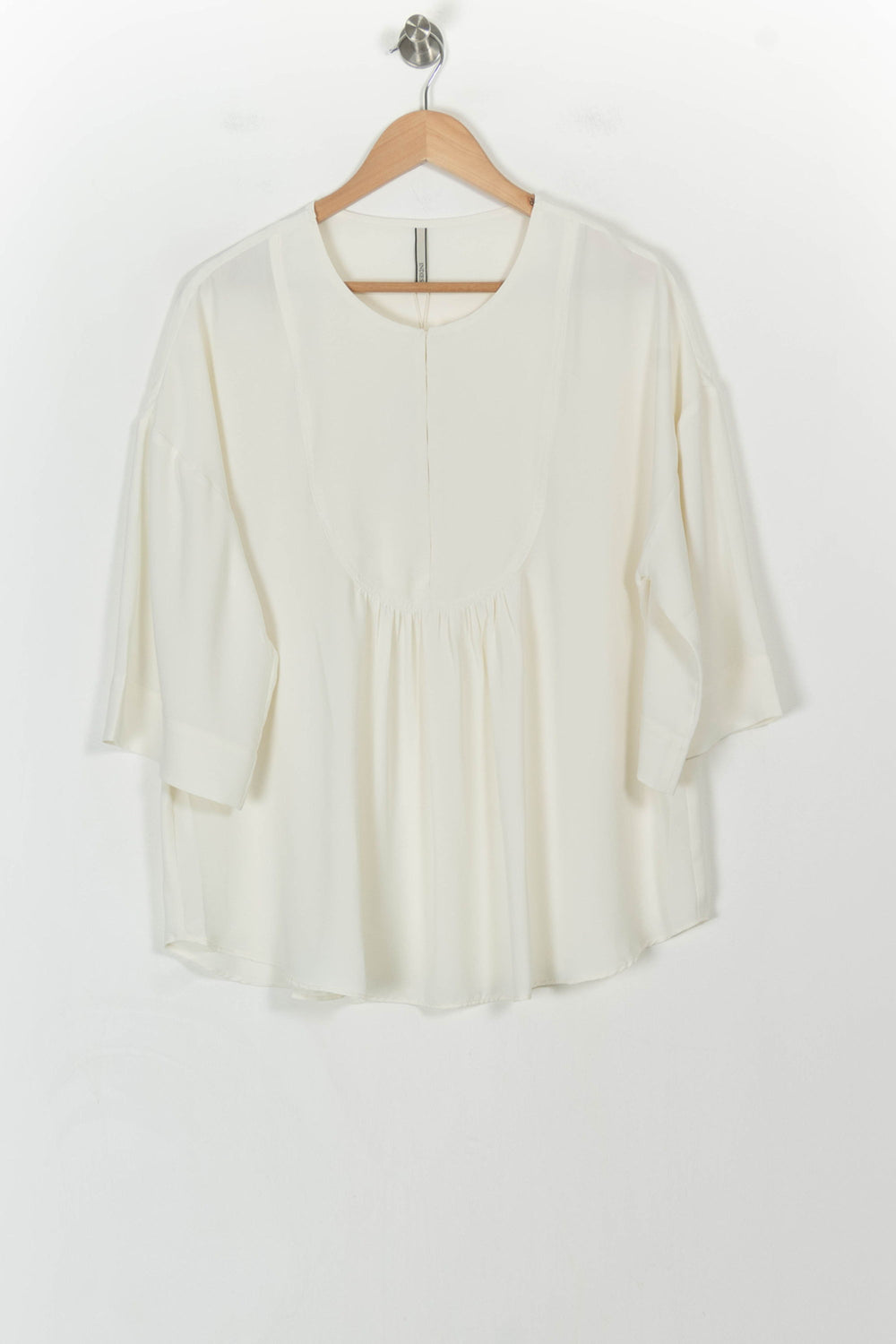 Blouse Blanche - Taille L/40 de la marque Indies | PARAD105986 - Vendu par Paradigme - Image 2