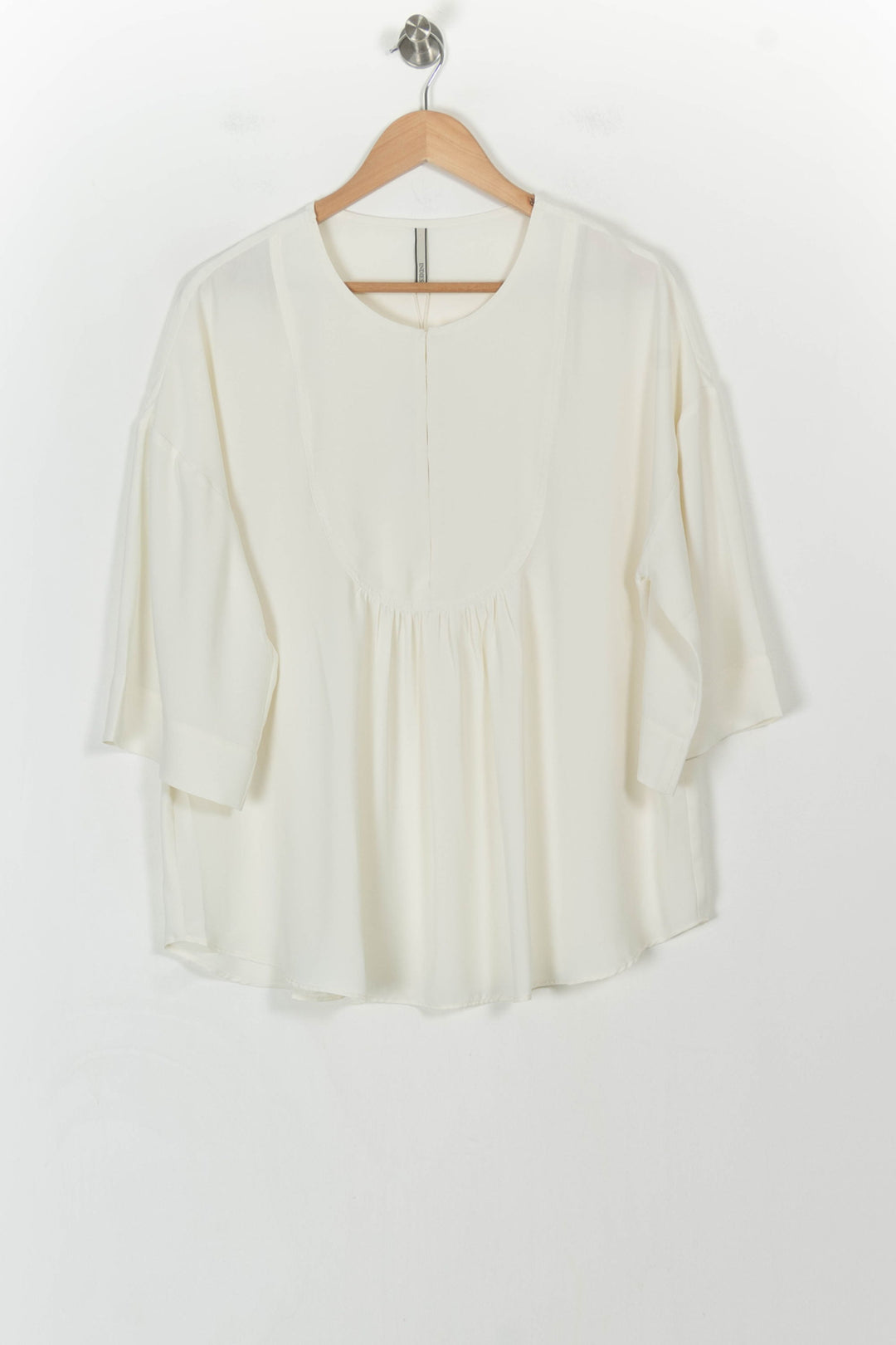 Blouse Blanche - Taille L/40 de la marque Indies | PARAD105986 - Vendu par Paradigme - Image 2