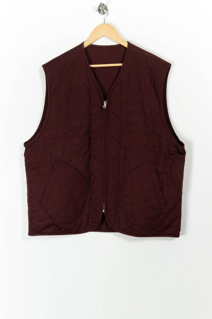 Gilet Bordeau - Taille L/40 de la marque The Frankie Shop | PARAD105988 - Vendu par Paradigme - Image 2