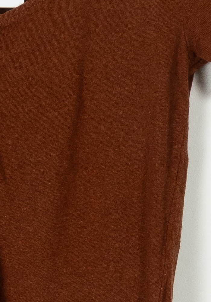 Tee-shirt Marron - Taille XS/34 de la marque Sézane | PARAD105991 - Vendu par Paradigme - Image 3