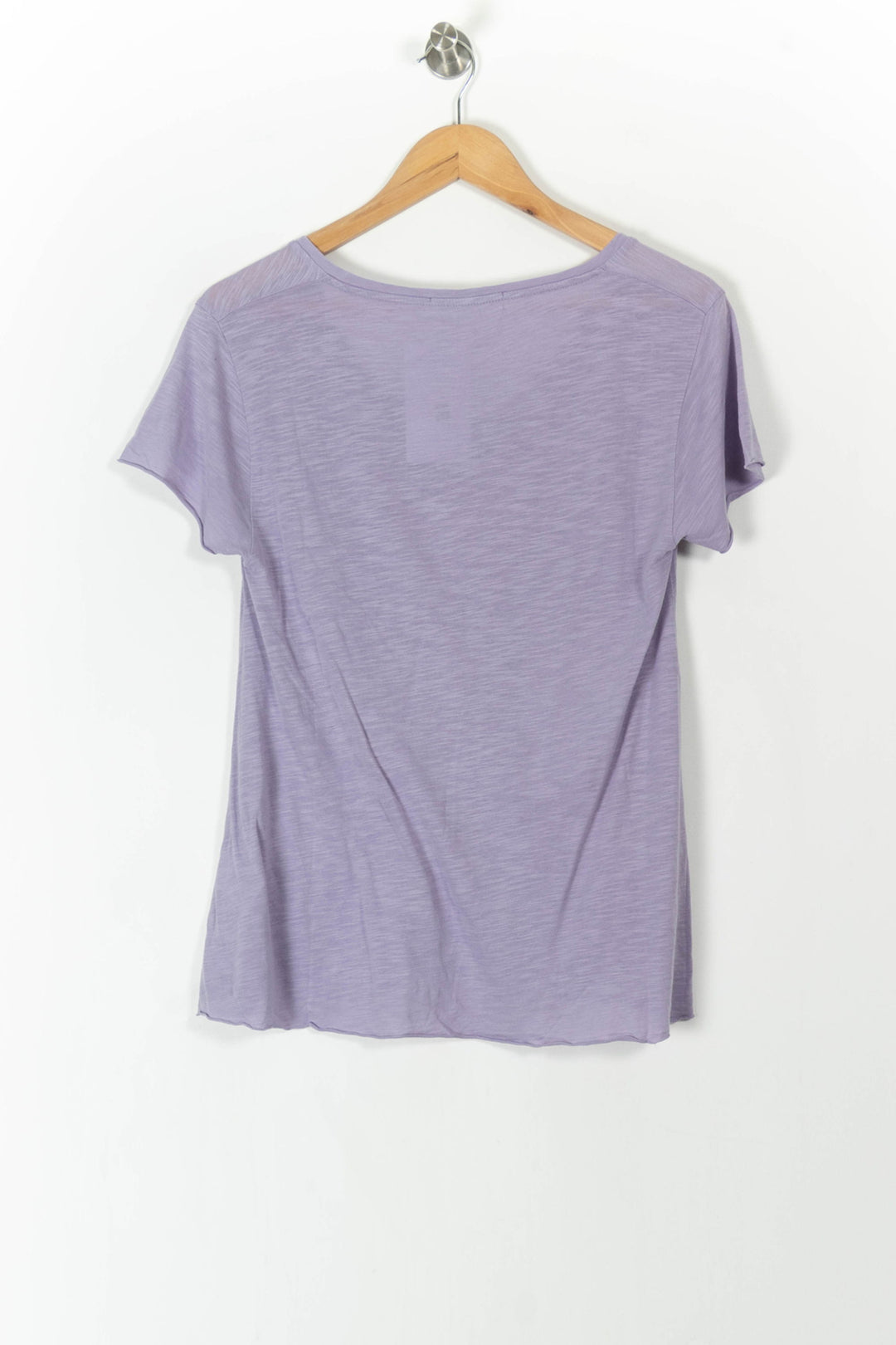 Tee-shirt Violet - Taille S/36 de la marque American Vintage | PARAD105999 - Vendu par Paradigme - Image 4