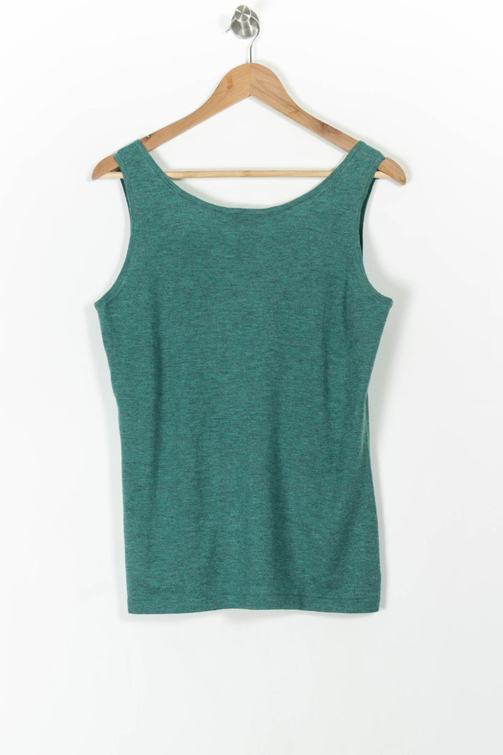 Débardeur Vert - Taille XXL/44 de la marque Eric Bompard | PARAD106000 - Vendu par Paradigme - Image 4