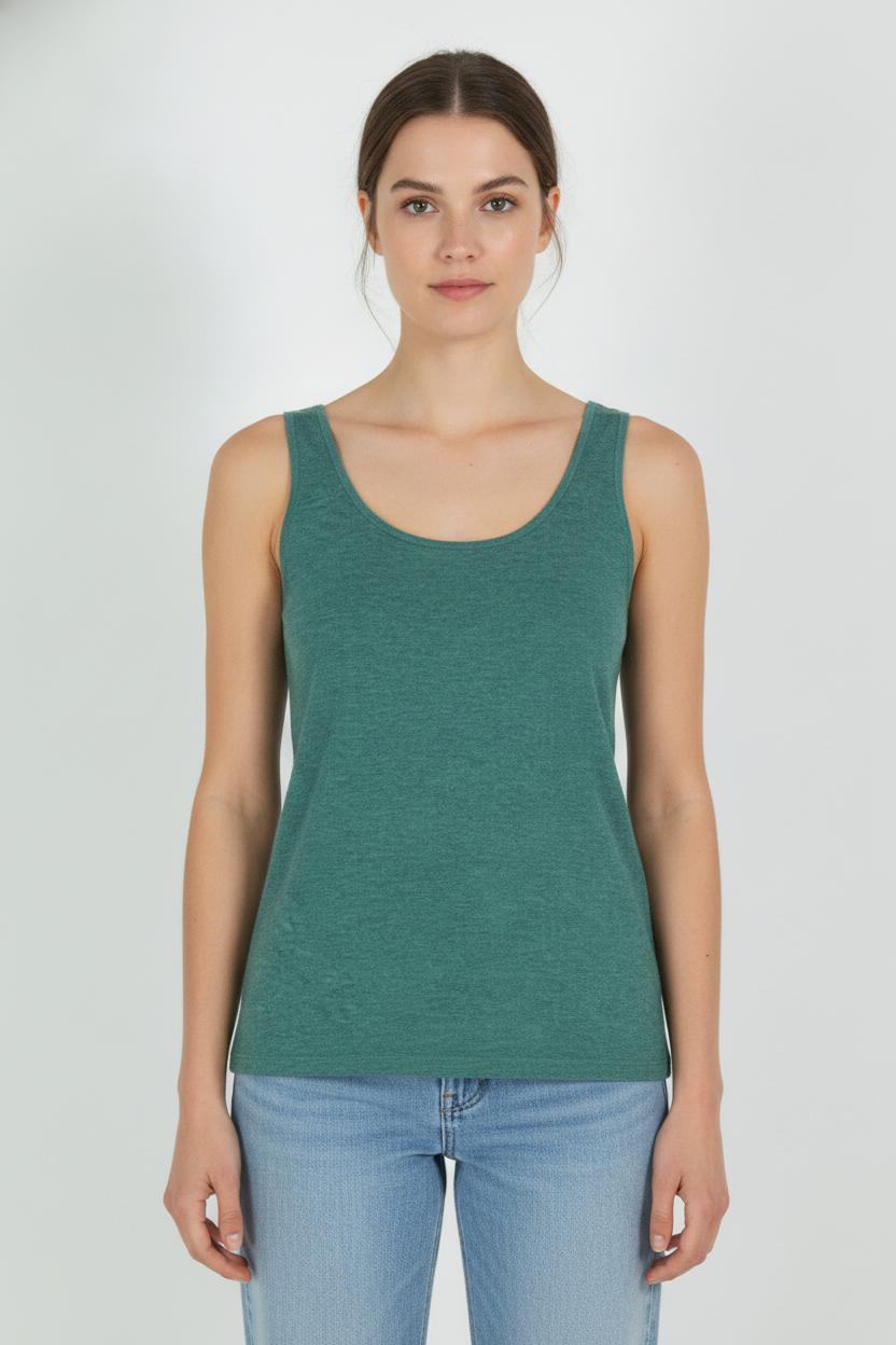 Débardeur Vert - Taille XXL/44 de la marque Eric Bompard | PARAD106000 - Vendu par Paradigme - Image 1