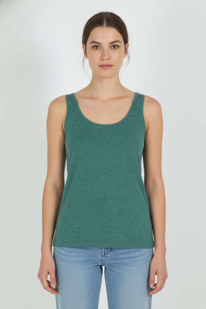 Débardeur Vert - Taille XXL/44 de la marque Eric Bompard | PARAD106000 - Vendu par Paradigme - Image 1