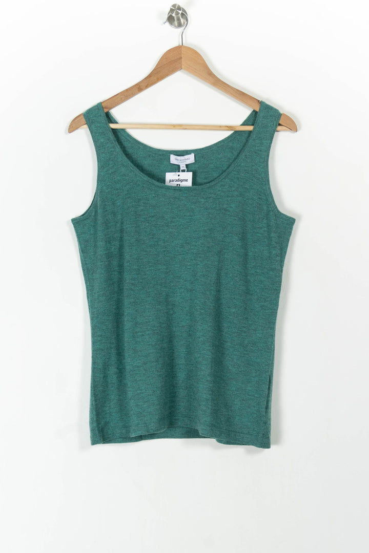 Débardeur Vert - Taille XXL/44 de la marque Eric Bompard | PARAD106000 - Vendu par Paradigme - Image 2