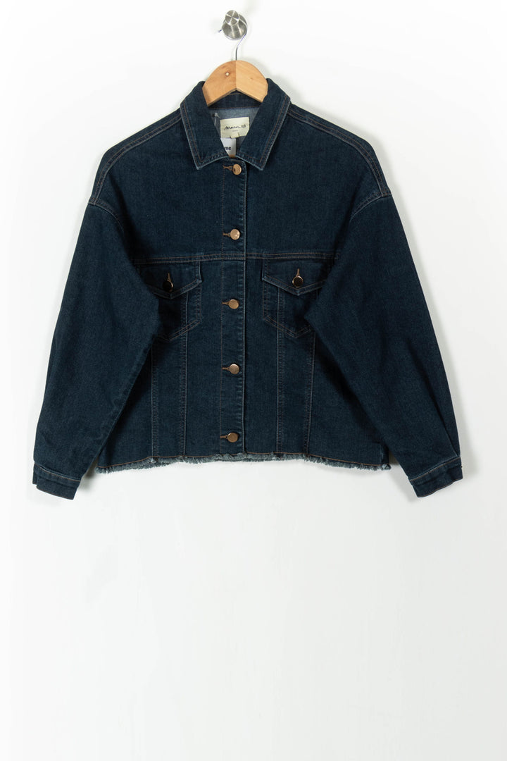 Veste en Jean Bleue - Taille S/36 de la marque Maison 123 | PARAD106002 - Vendu par Paradigme - Image 2