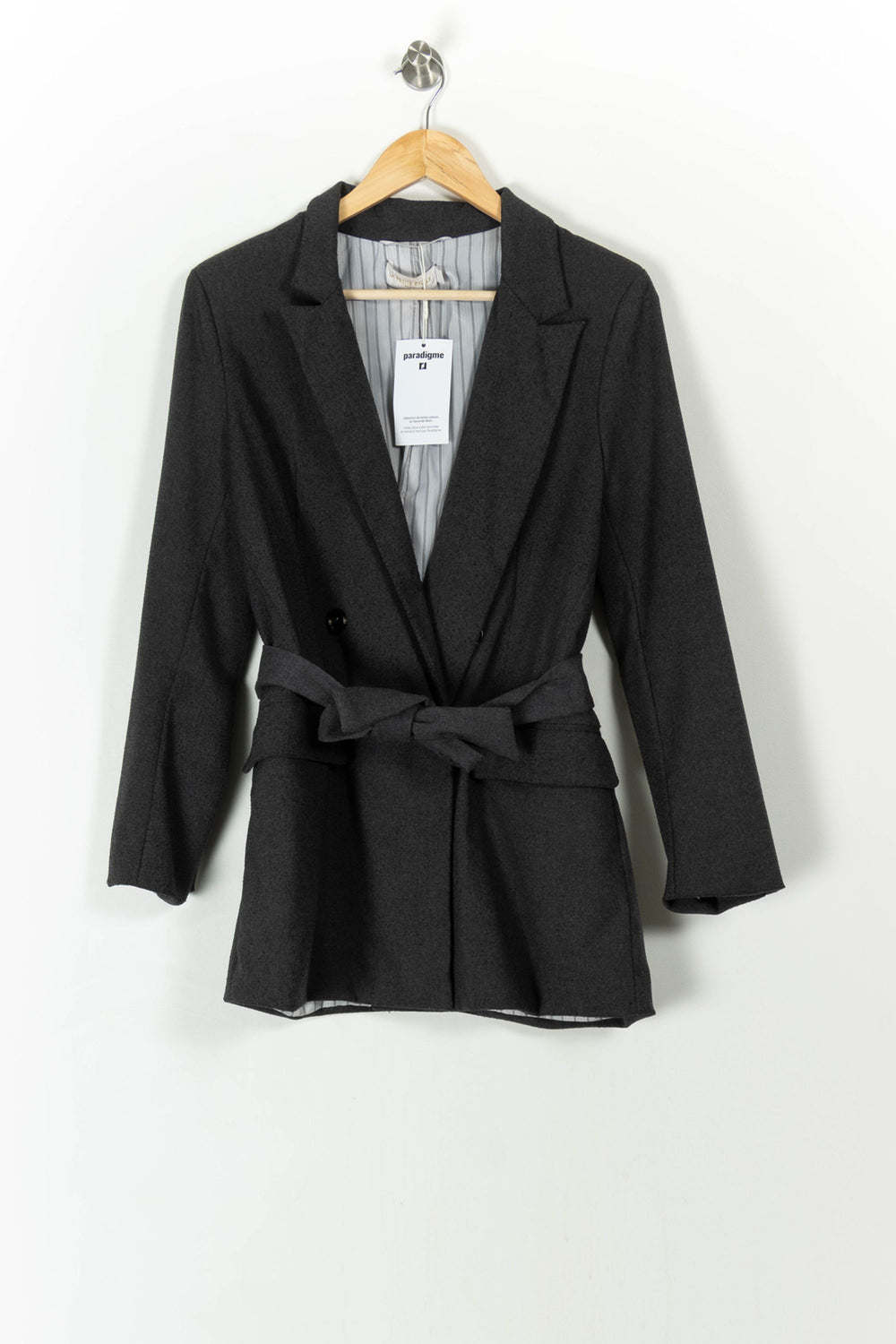 Blazer Gris - Taille S/36 de la marque La Petite Etoile | PARAD106003 - Vendu par Paradigme - Image 2