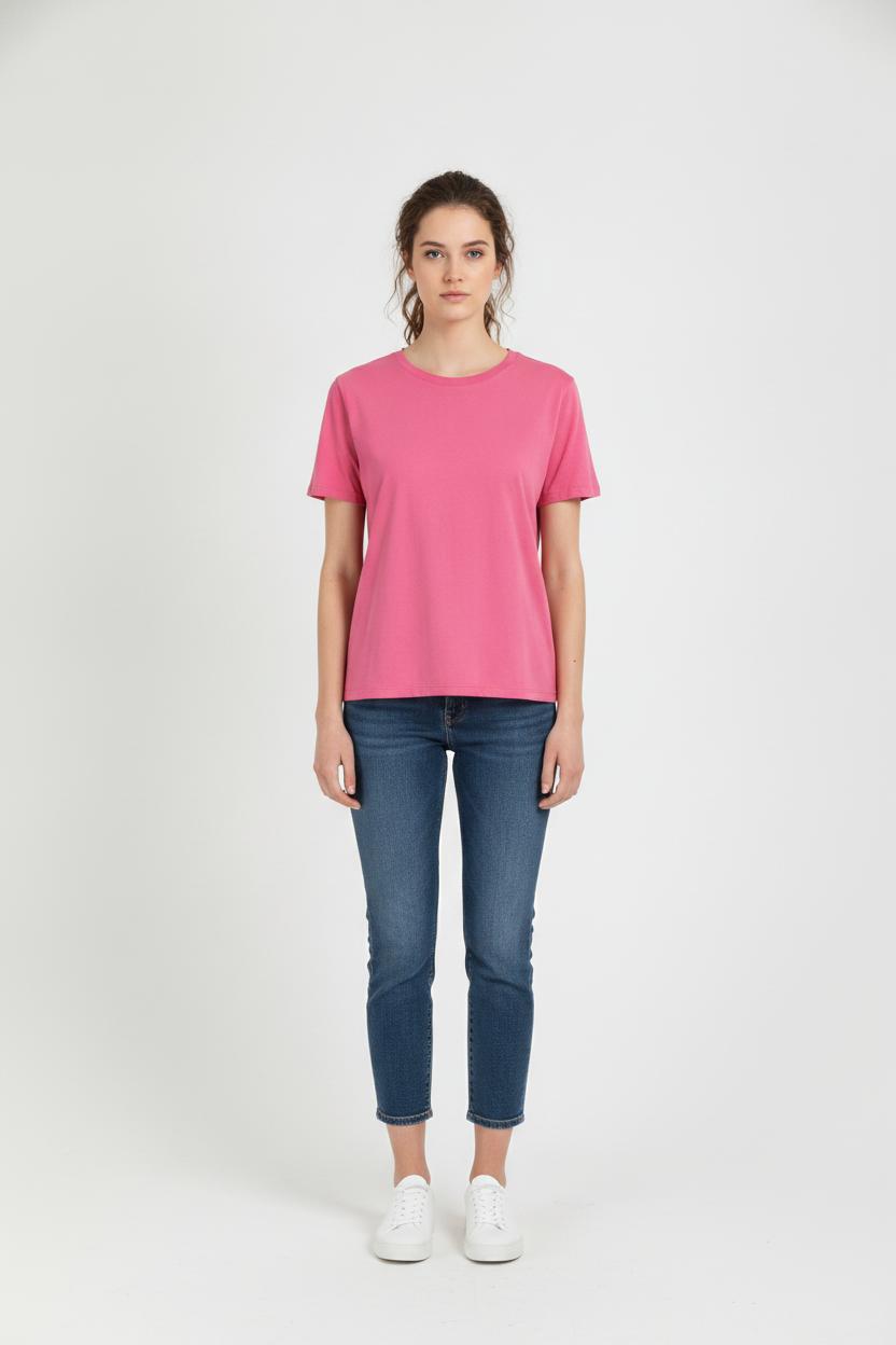 Tee-shirt Rose - Taille XS/34 de la marque Sézane | PARAD106005 - Vendu par Paradigme - Image 1