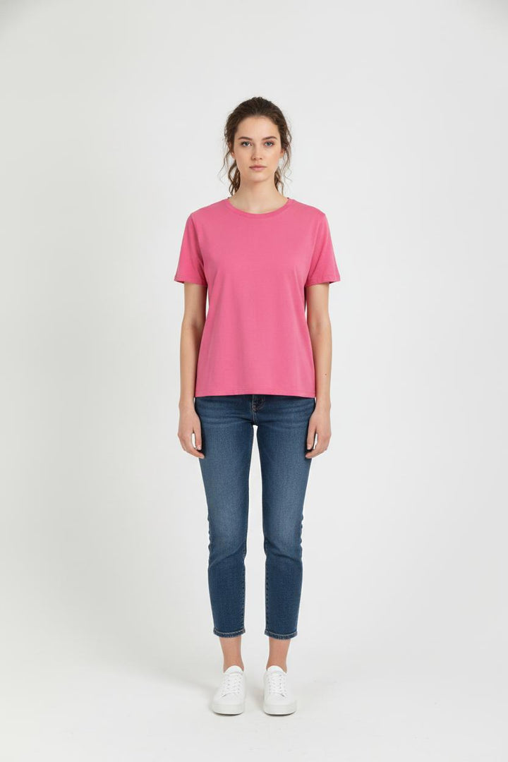 Tee-shirt Rose - Taille XS/34 de la marque Sézane | PARAD106005 - Vendu par Paradigme - Image 1