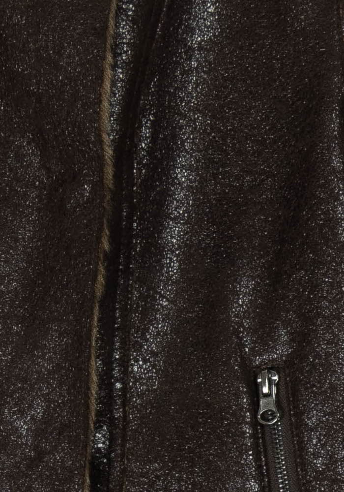 Blouson Marron - Taille M/38 de la marque Indies | PARAD106007 - Vendu par Paradigme - Image 3