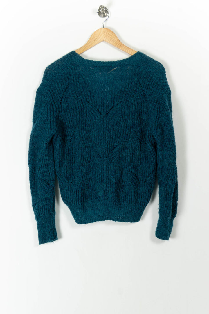 Pull Bleu - Taille S/36 de la marque Kookai | PARAD106008 - Vendu par Paradigme - Image 4