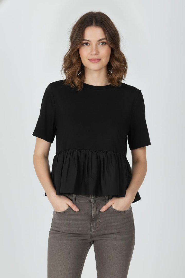 Blouse Noire - Taille XL/42 de la marque Rosaé Paris | PARAD106010 - Vendu par Paradigme - Image 1