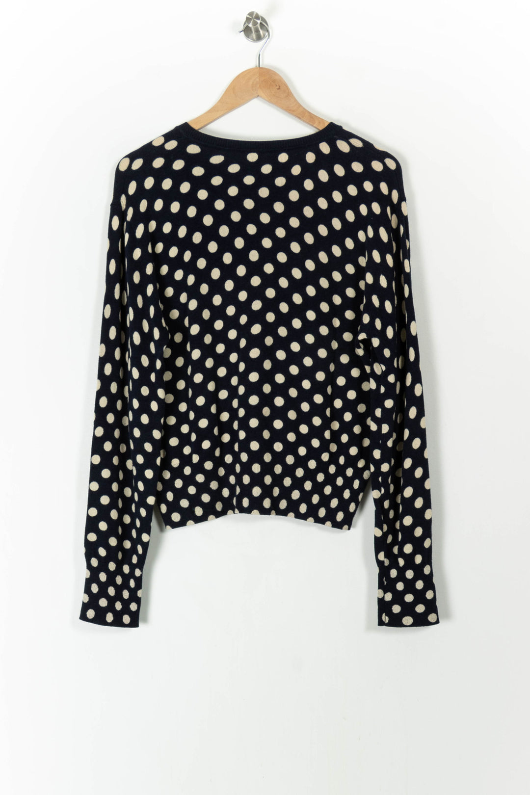 Cardigan Bleu et Blanc - Taille L/40 de la marque Indies | PARAD106015 - Vendu par Paradigme - Image 4