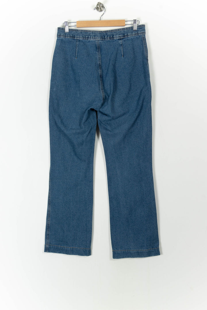 Jean Bleu - Taille XL/42 de la marque Sézane | PARAD106017 - Vendu par Paradigme - Image 4