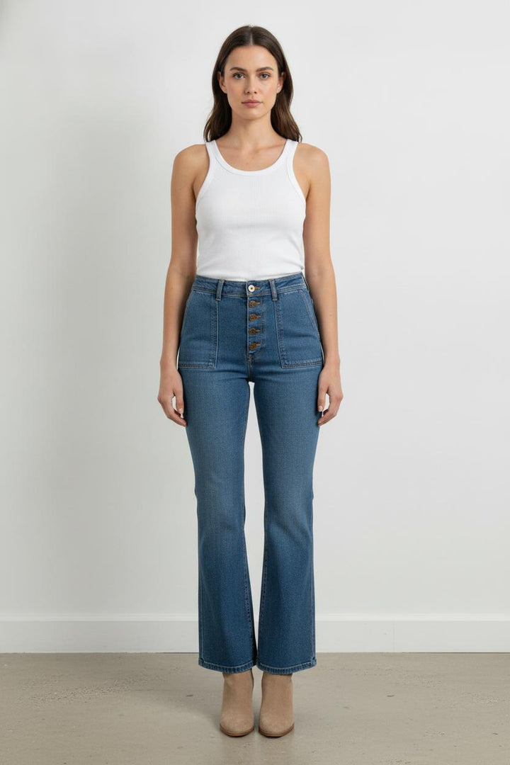 Jean Bleu - Taille XL/42 de la marque Sézane | PARAD106017 - Vendu par Paradigme - Image 1