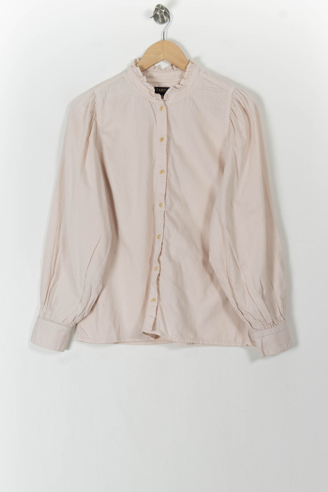 Blouse Rose - Taille XL/42 de la marque Caroll | PARAD106019 - Vendu par Paradigme - Image 2