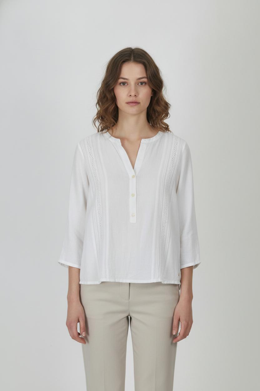 Blouse Blanche - Taille XS/34 de la marque Des petits hauts | PARAD106020 - Vendu par Paradigme - Image 1