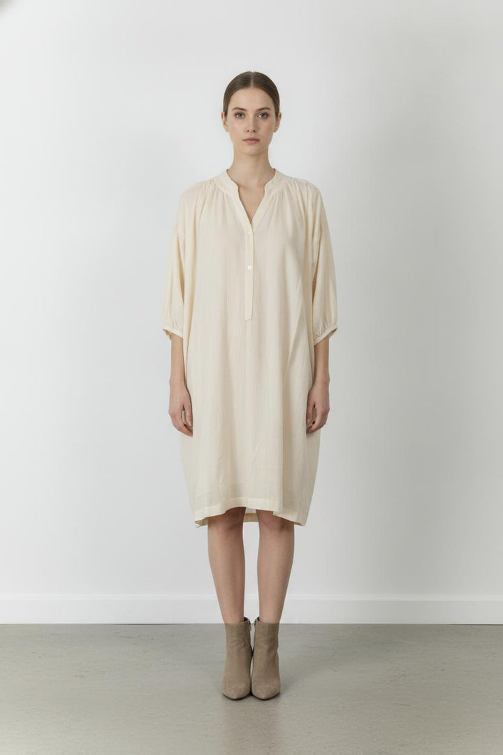 Robe Midi Beige - Taille L/40 de la marque Comptoir des Cotonniers | PARAD106025 - Vendu par Paradigme - Image 1