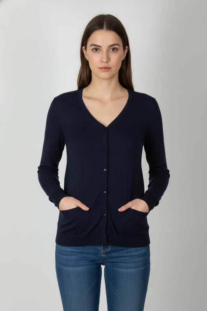 Cardigan Bleu - Taille L/40 de la marque Gerard Darel | PARAD106029 - Vendu par Paradigme - Image 1